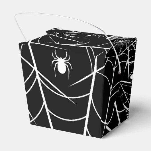 Web Halloween Spider Bedankdoosjes (Achterkant)