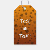 Web Halloween Spider Cadeaulabel (Achterkant)