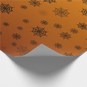 Web Halloween Spider Cadeaupapier (Hoek)