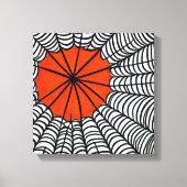 Web Halloween Spider Canvas Afdruk (Voorkant)