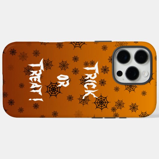 Web Halloween Spider Case-Mate iPhone Case (Achterkant (horizontaal))