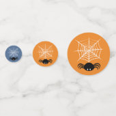 Web Halloween Spider Confetti (Achterkanten)