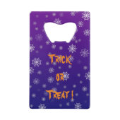 Web Halloween Spider Creditkaart Flessenopener (Achterkant)