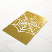 Web Halloween Spider Folie Uitnodiging (Gedraaid)
