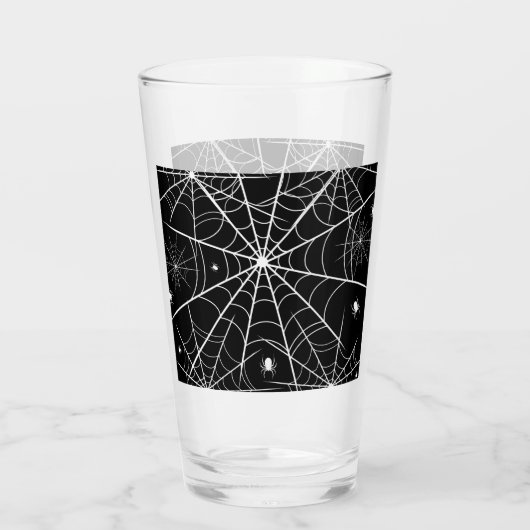 Web Halloween Spider Glas (Achterkant)