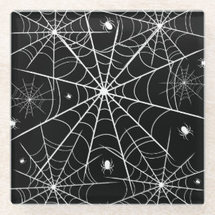 Web Halloween Spider Glazen Onderzetter