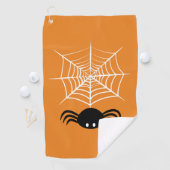 Web Halloween Spider Golfhanddoek (Insitu)
