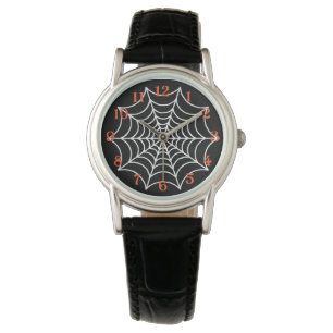 Web Halloween Spider Horloge