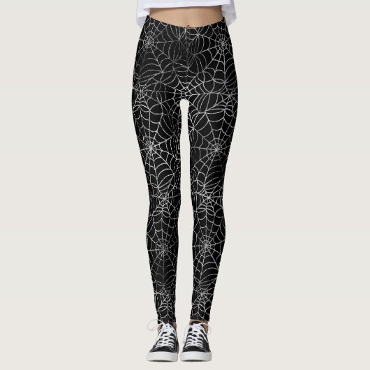Web Halloween Spider Leggings (Voorkant)