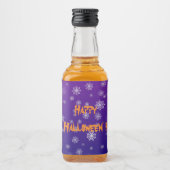 Web Halloween Spider Likeurfles Etiket (Voorkant)