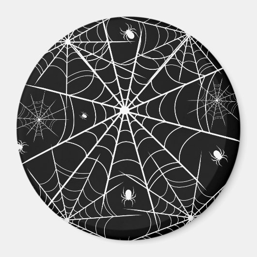 Web Halloween Spider Magneet (Voorkant)