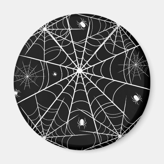 Web Halloween Spider Magneet (Voorkant)