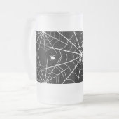 Web Halloween Spider Matglas Bierpul (Voorkant links)