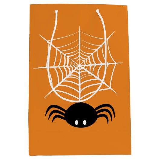 Web Halloween Spider Medium Cadeauzakje (Voorkant)