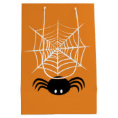 Web Halloween Spider Medium Cadeauzakje (Achterkant)
