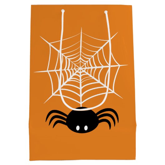 Web Halloween Spider Medium Cadeauzakje (Achterkant)