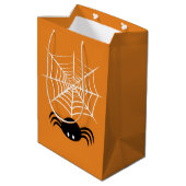 Web Halloween Spider Medium Cadeauzakje (Achterkant Gekanteld)