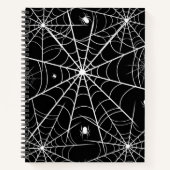 Web Halloween Spider Notitieboek (Voorkant)