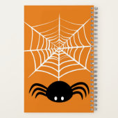 Web Halloween Spider Notitieboek (Achterkant)