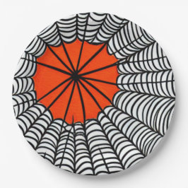 Web Halloween Spider Papieren Bordje