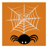 Web Halloween Spider Perfect Poster (Voorkant)