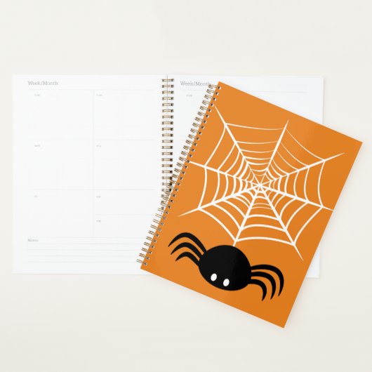 Web Halloween Spider Planner (Display)
