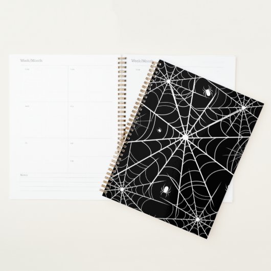 Web Halloween Spider Planner (Display)