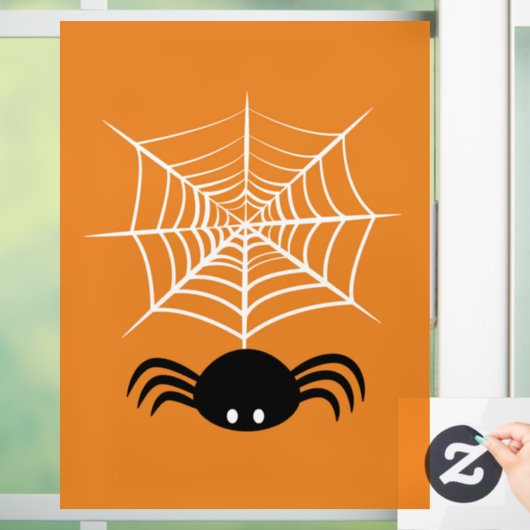 Web Halloween Spider Raamsticker (Huis)