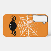 Web Halloween Spider Samsung Galaxy Hoesje (Achterkant horizontaal)