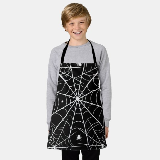 Web Halloween Spider Schort (Gedragen)