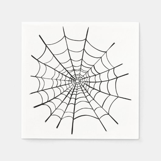 Web Halloween Spider Servetten (Voorkant)