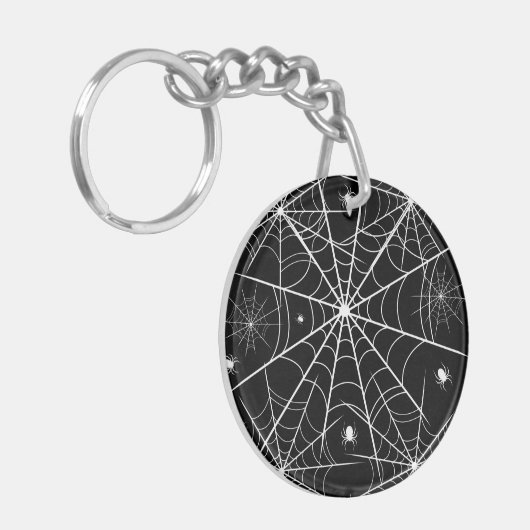 Web Halloween Spider Sleutelhanger (Voorkant Links)