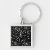 Web Halloween Spider Sleutelhanger (Voorkant)