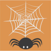 Web Halloween Spider Sticker (Voorkant)