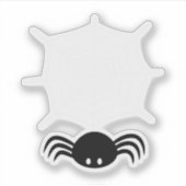 Web Halloween Spider Sticker (Voorkant)