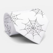 Web Halloween Spider Stropdas (Opgerold)