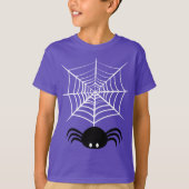 Web Halloween Spider T-shirt (Voorkant)