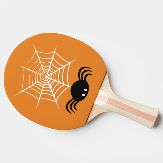 Web Halloween Spider Tafeltennisbatje (Zijkant)