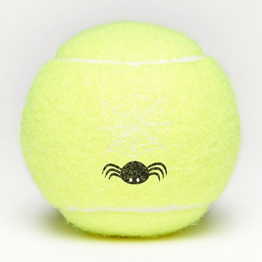 Web Halloween Spider Tennisballen (Voorkant)