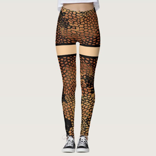 Web Illusion-Leggings Leggings (Voorkant)