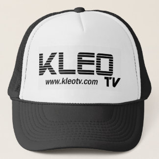 Web KLEO TV White logo Trucker Pet