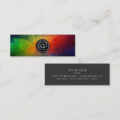 Web Mini Visitekaartje (Voorkant / Achterkant)