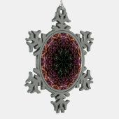Web of Color Kaleidoscope Ornament (Links)