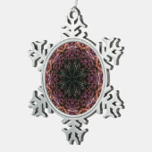 Web of Color Kaleidoscope Ornament (Rechts)