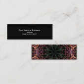 Web of Color Mini Bladwijzer Visitekaartje (Voorkant / Achterkant)