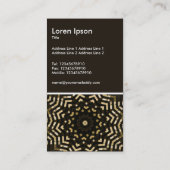 Web of Kantoor Windows Visitekaartje (Achterkant)