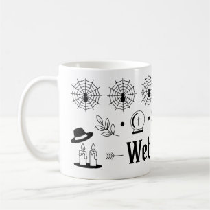 Web of Lies Mok   Gotische Humor koffiekopje