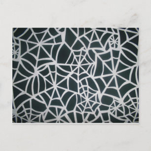 Web of Mystery: Delicate Trap - White Spider Briefkaart