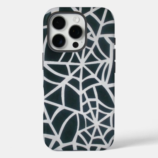 Web of Mystery: Delicate Trap - White Spider Case-Mate iPhone Case (Achterkant)