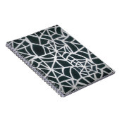 Web of Mystery: Delicate Trap - White Spider Notitieboek (Rechterzijde)